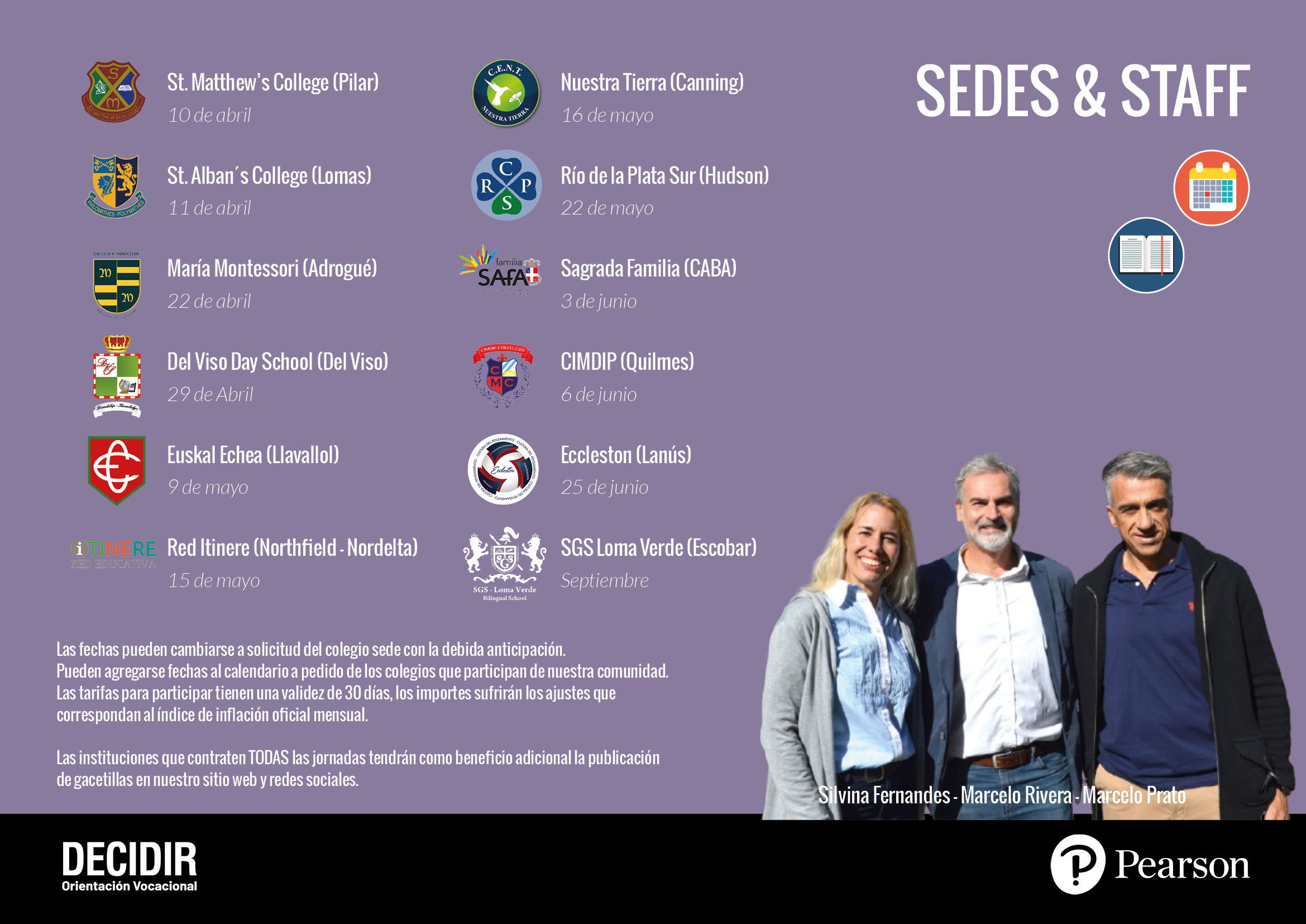 SEDES DECIDIR 2025
